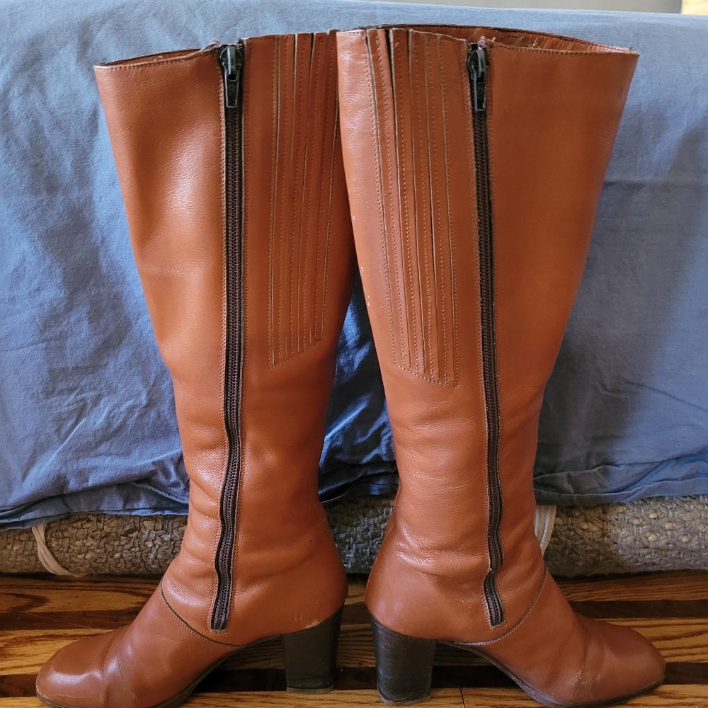 Bandolino 💯% leather boots made in Italy
